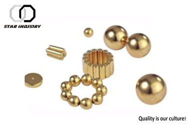 Platten-Bereichmagneten N-52, gute stärkste Magnetbälle des Gold 24K der Goldbeschichtung N52